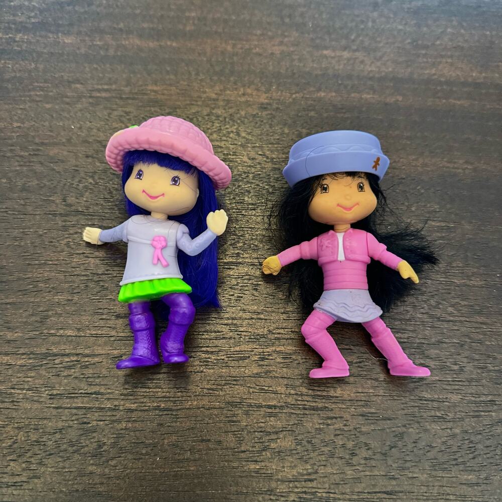 Strawberry Shortcake Ginger Snap & Tea Blossom McDonald's Happy Meal Toy Figure